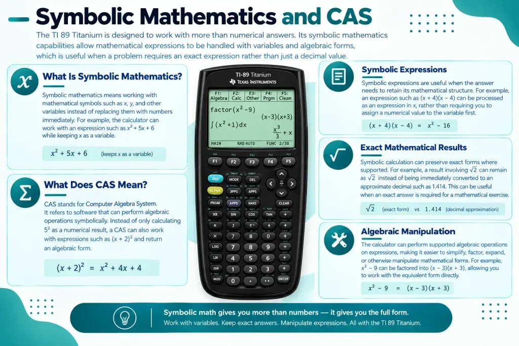 Symbolic Mathematics and CAS