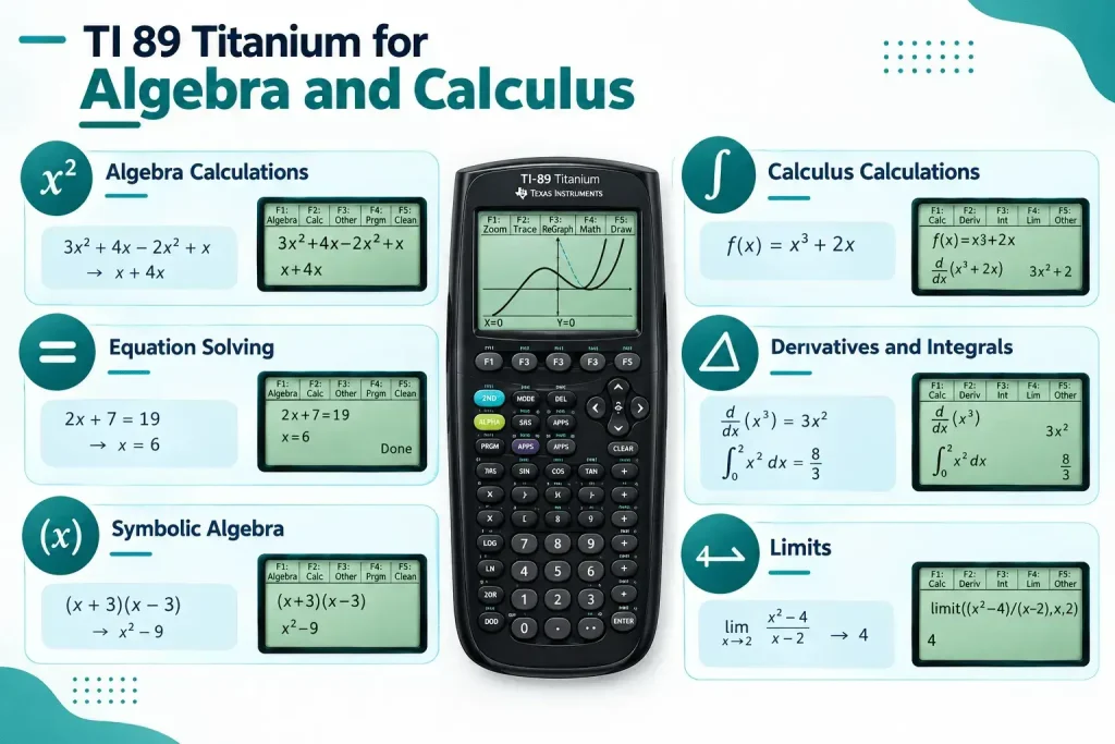 TI 89 Titanium as a Graphing Calculator