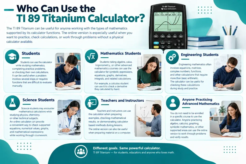 Who Can Use the TI 89 Titanium Calculator